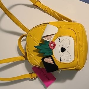 Betsey Johnson Xobaybee Puppy Mini Backpack